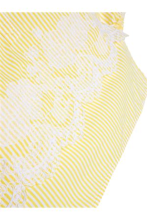 yellow cotton shirt ERMANNO SCERVINO KIDS | SFCA011CCR005D192
